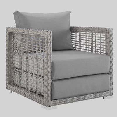 Aura Rattan Patio Armchair - Modway | Target
