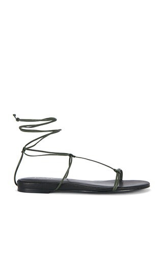 RAYE Elisa Sandal in Green. - size 7.5 | Revolve Clothing (Global)