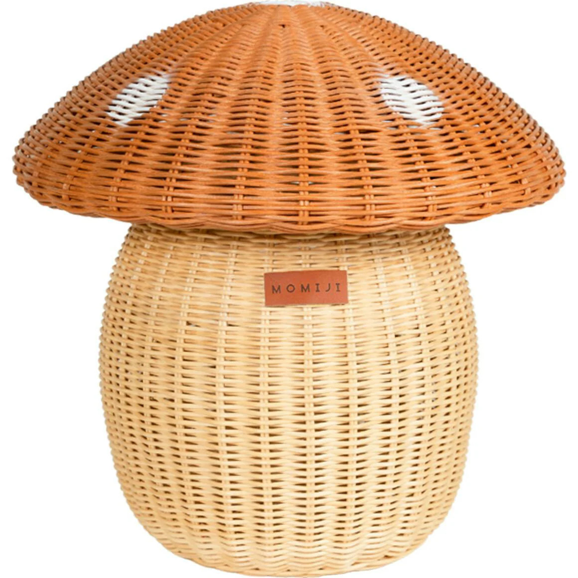 Mushroom Handcrafted Rattan Storage Basket - Wicker | Maisonette