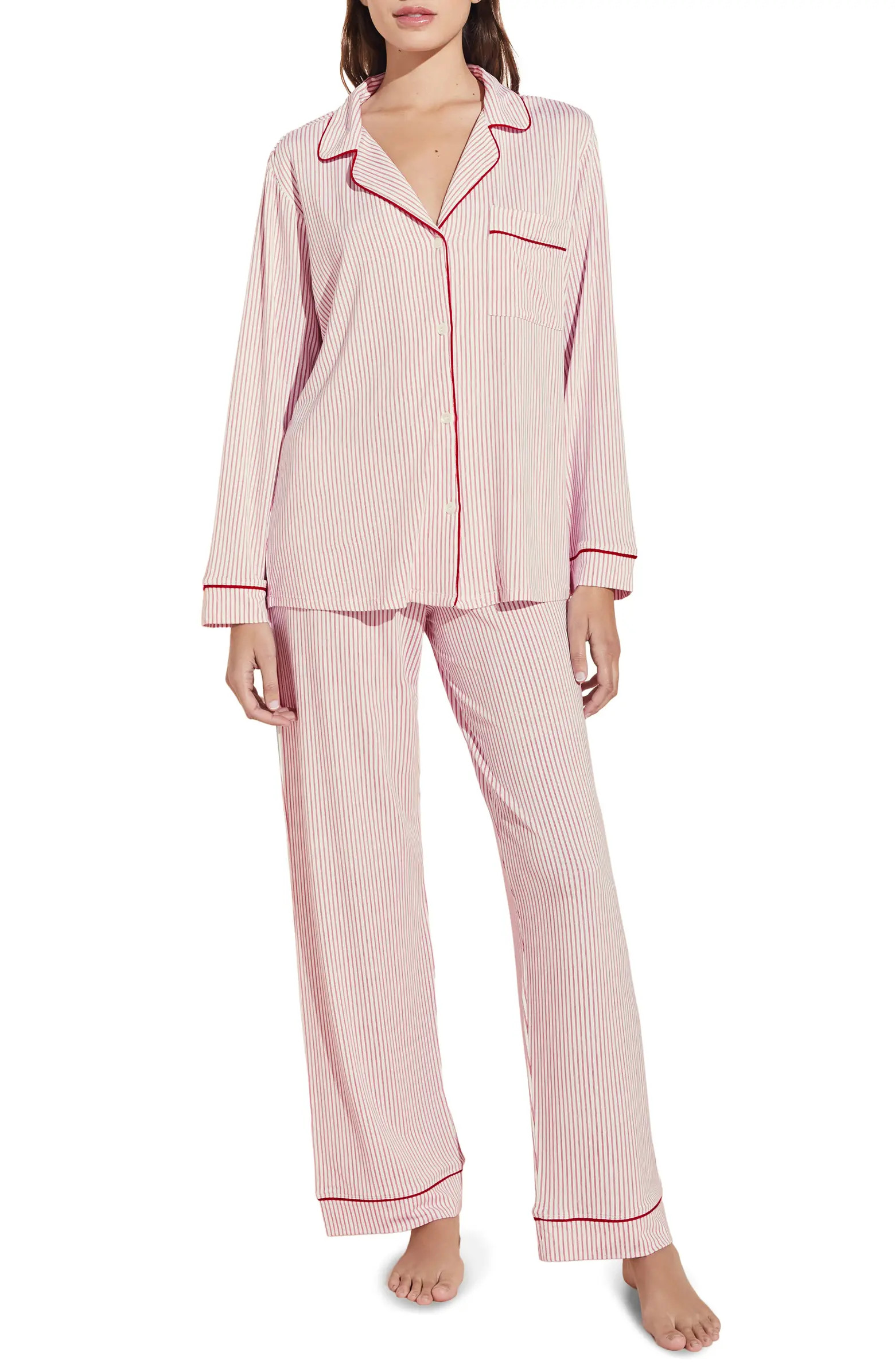 Sleep Chic Jersey Knit Pajamas | Nordstrom