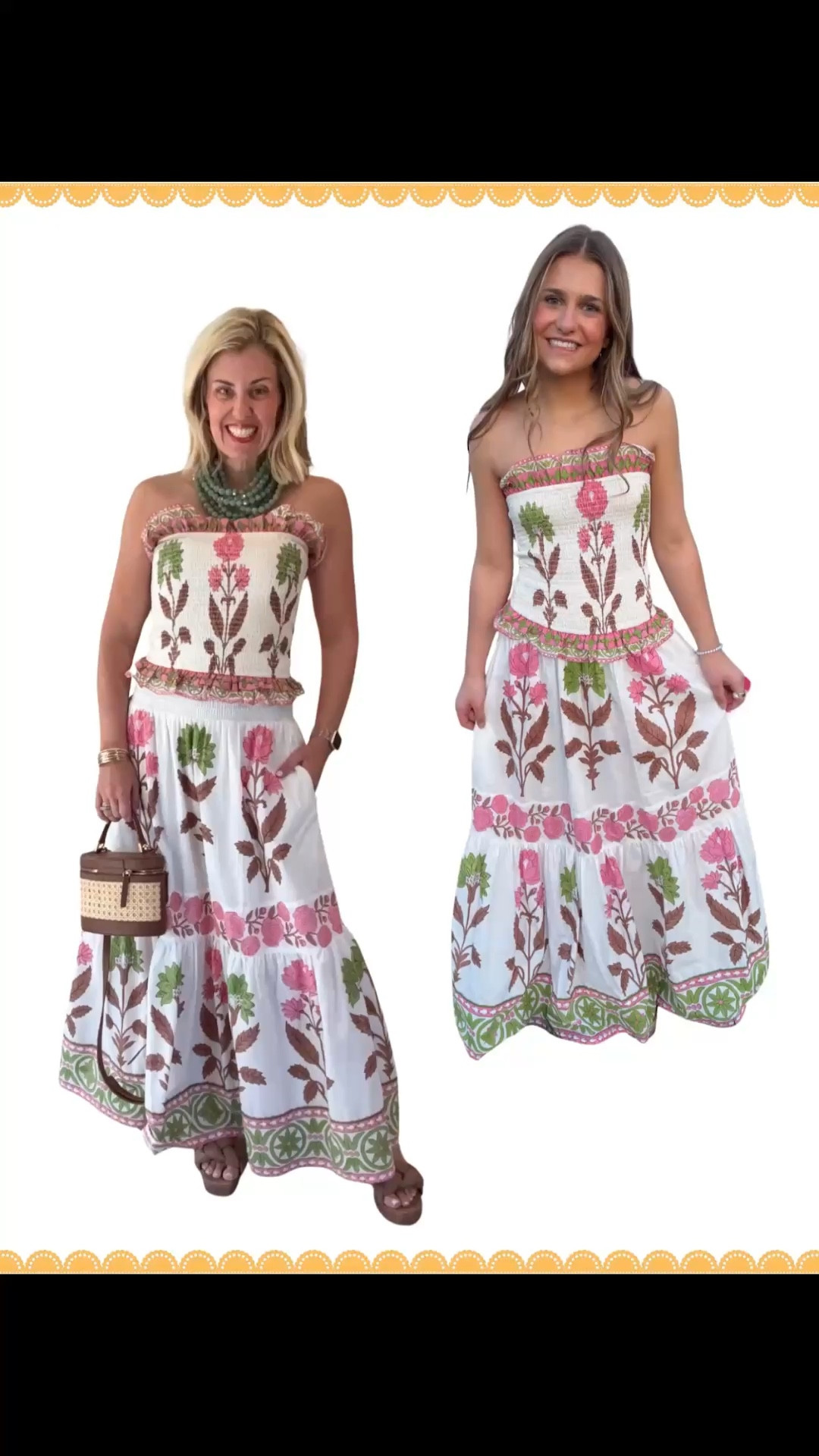 Twinning with my girl!! Sue Sartor literally makes show stopping dresses, skirts & tops. I wear XS and trust me, price per wear here… it’s pennies! You will wear these for years to come! *Use code mixandmatch15 for 15% off. 



#LTKdayinmylife #LTKmomlife #LTKKids