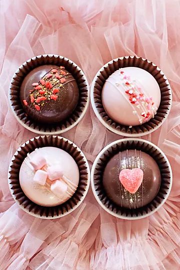 Choc About It Valentine's Hot Cocoa Bombs | Anthropologie (US)