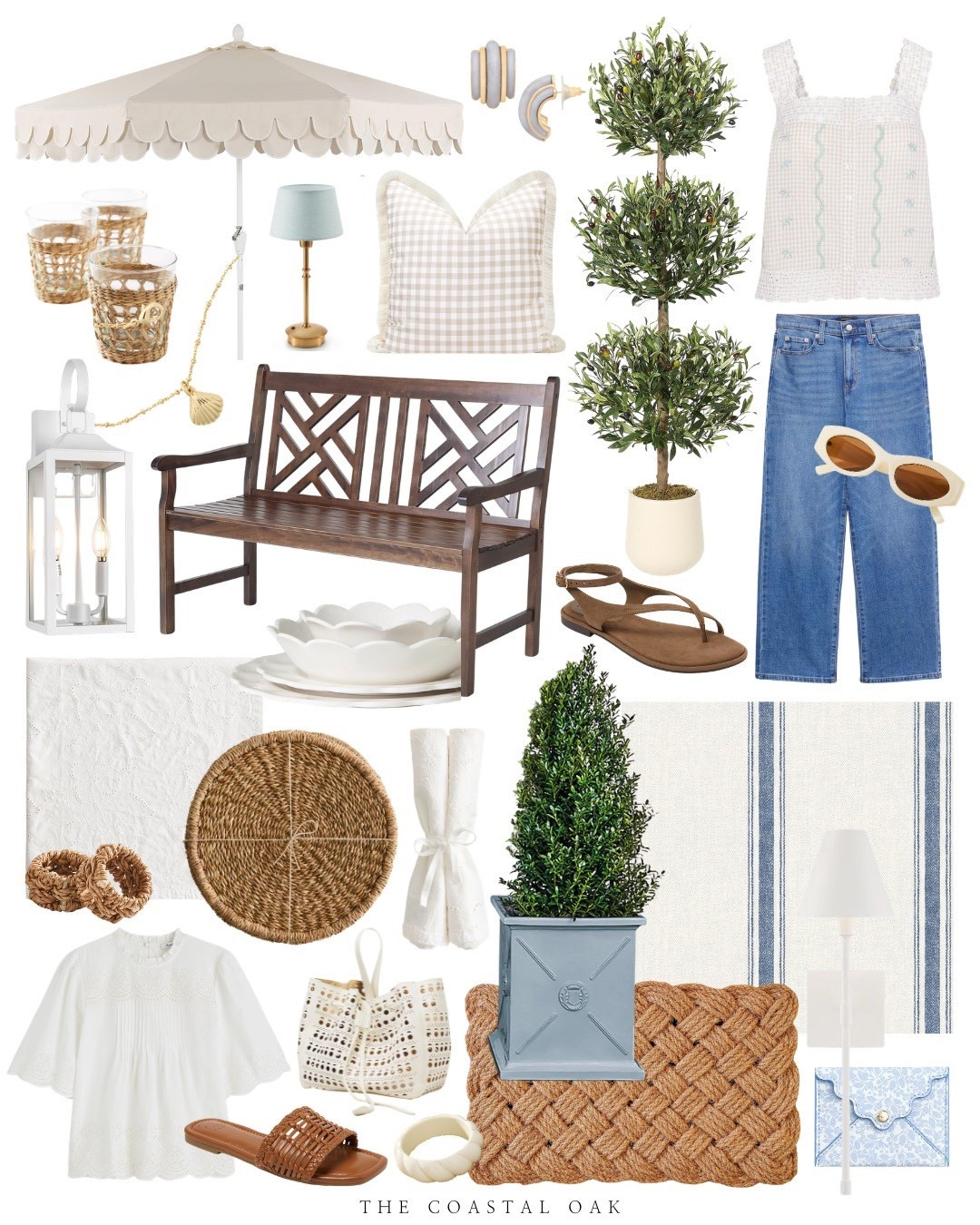 Spring inspiration for outfits and home decor! 