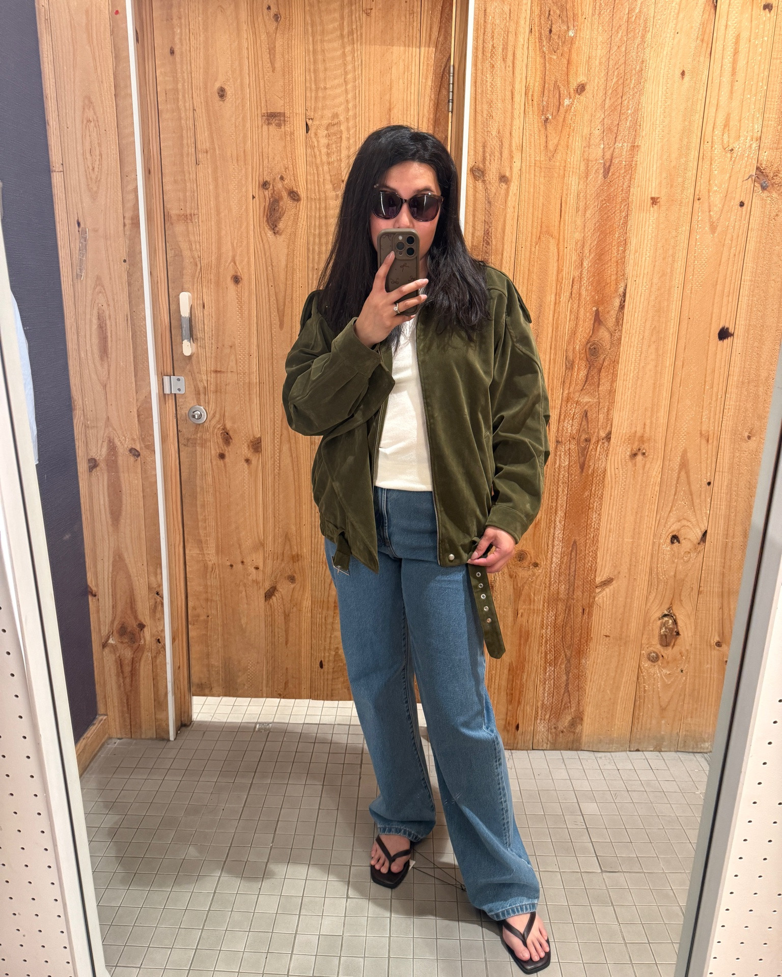 Khaki suede jacket for the win! I’m in Size S/M .

#LTKaustralia #LTKspring #LTKFashionMonth