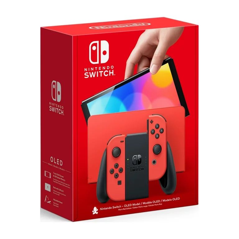 Nintendo Switch - OLED Model: Mario Red Edition - Walmart.com | Walmart (US)