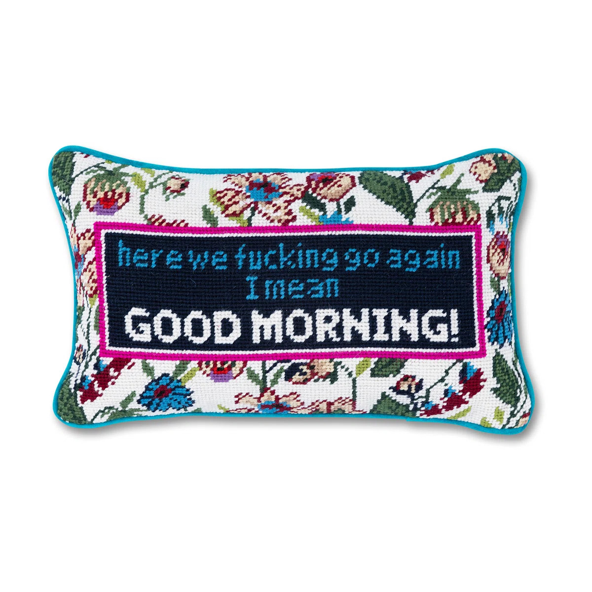 Floral Cotton Throw Pillow | Wayfair North America