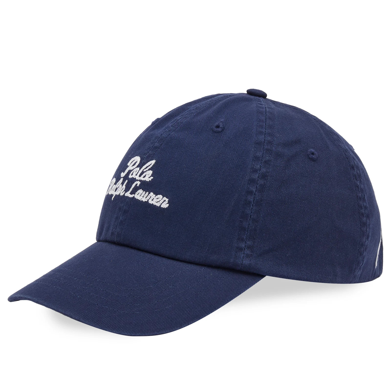 Polo Ralph Lauren Men's Chain Stitch Logo Cap in Newport Navy | END. Clothing | END. Clothing