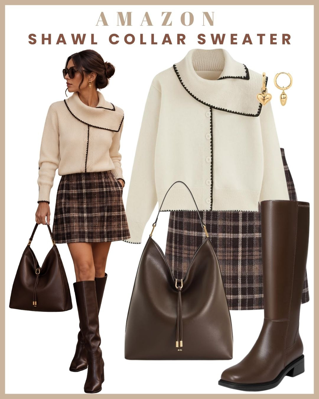 The shawl-collar sweater you need for fall 🤎🍂
This shawl-collar sweater from CIDER is the perfect mix of cozy and polished — an easy layer that makes even simple outfits feel elevated. ✨
Style it with tailored trousers for a chic everyday look, jeans for a casual coffee run, or a skirt for a more feminine fall outfit. Add loafers, boots, or a structured bag to complete the look. 🤎

Perfect for creating that effortless, cozy Pinterest-inspired fall wardrobe.

✨ Save this for your fall shopping list! 

 #LTKgrwm #LTKootd