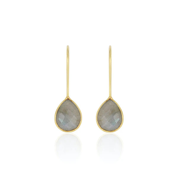 Milan Drop Earrings | Labradorite | elli parr