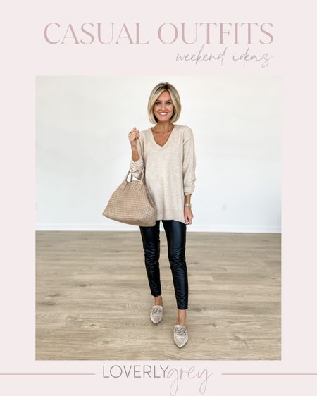 This sweater is perfect to pair with leggings! I am wearing an XS! It has an oversized fit! 

Loverly Grey, fall outfit

#LTKstyletip #LTKfindsunder50 #LTKSeasonal