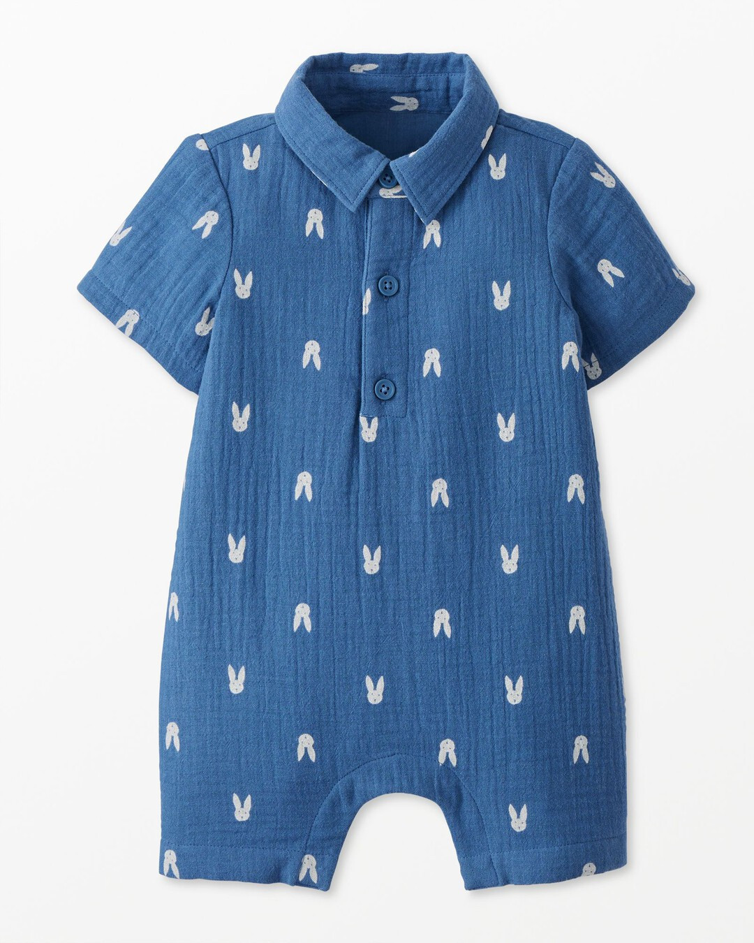 Baby Woven Muslin Romper | Hanna Andersson