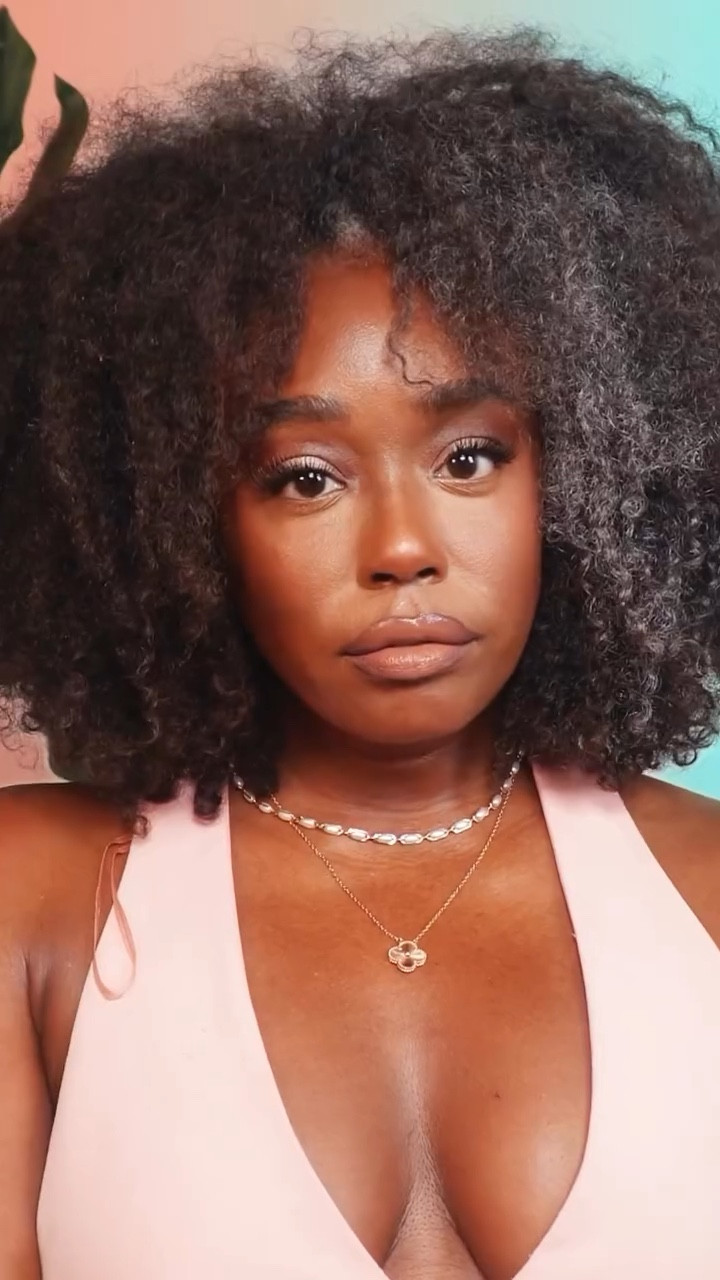 Big water sign energy.
#makeuptransition #darkskinmakeup #naturalhair