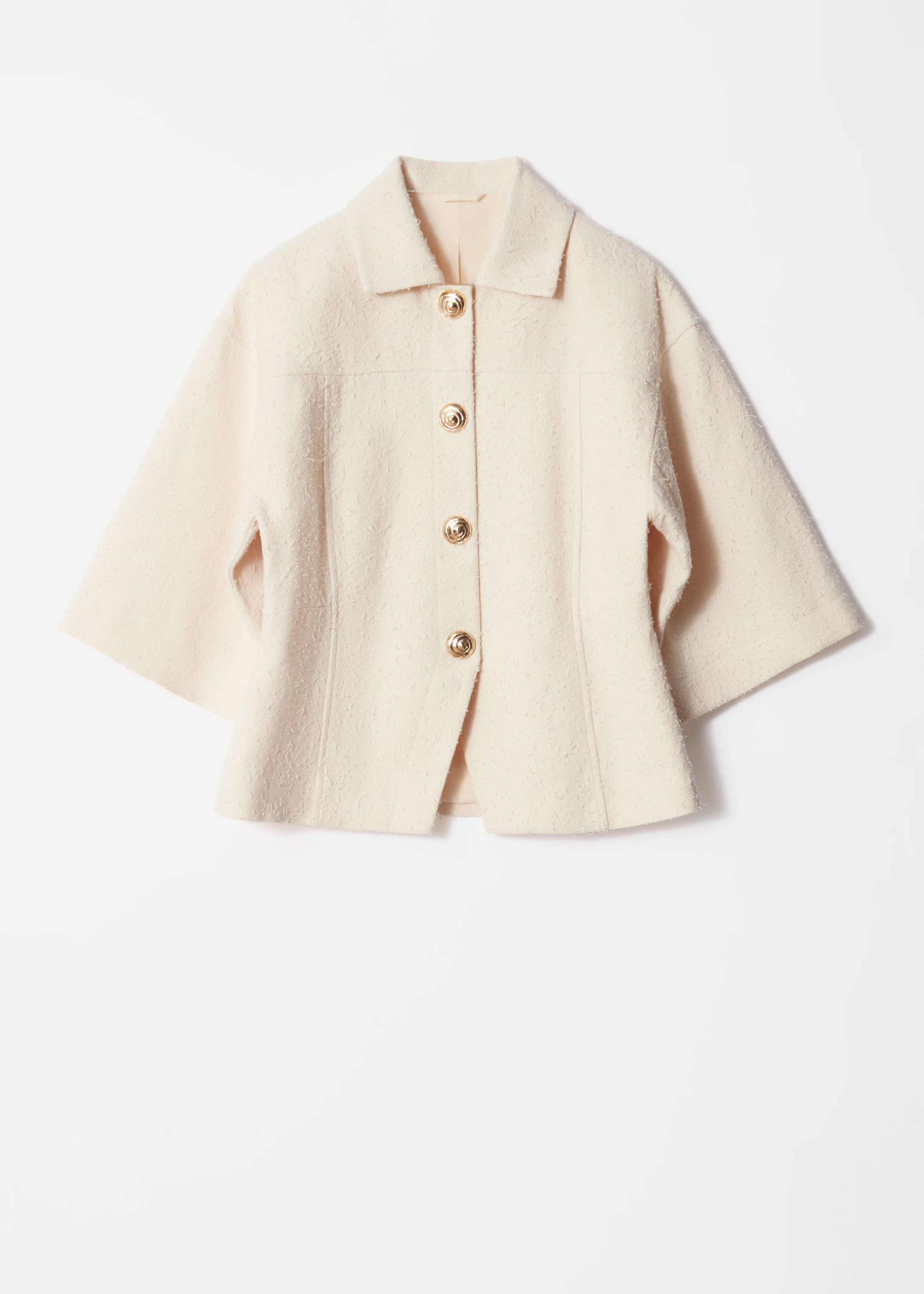 Textured Jacket - White - Jackets - & Other Stories GB | & Other Stories UK