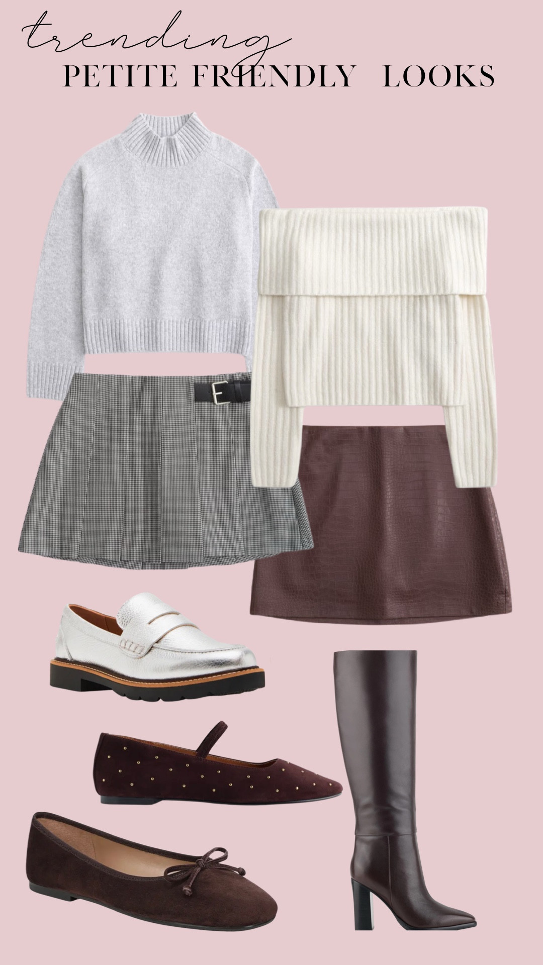 Thanksgiving Christmas outfit Italy fall outfit sweater top Abercrombie Faux leather skirt size xxsp boots code doubledose20 off shoulder sweater size xxs

#LTKPetite #LTKCyberWeek #LTKHoliday