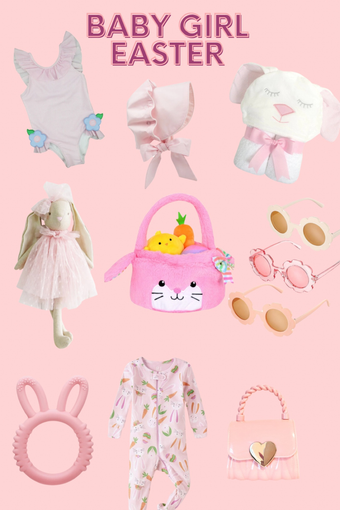 Newborn girl Easter basket. Baby girl Easter basket stuffers. Baby girl Easter. Newborn girl Easter basket stuffer. 

#LTKbaby #LTKfamily #LTKkids