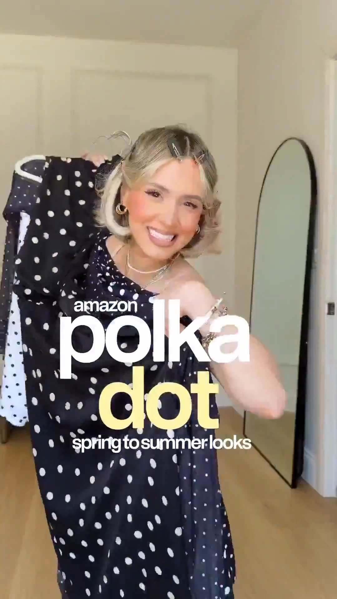 Polka dot spring to summer looks all from Amazon ✨🙊

XS or small in everything! If extra small is not available, then I’m wearing a small. 

Abercrombie jeans size 27R
Exact Capri pants are from Nordstrom but I linked similar from Amazon

#LTKgrwm #LTKU #LTKootd