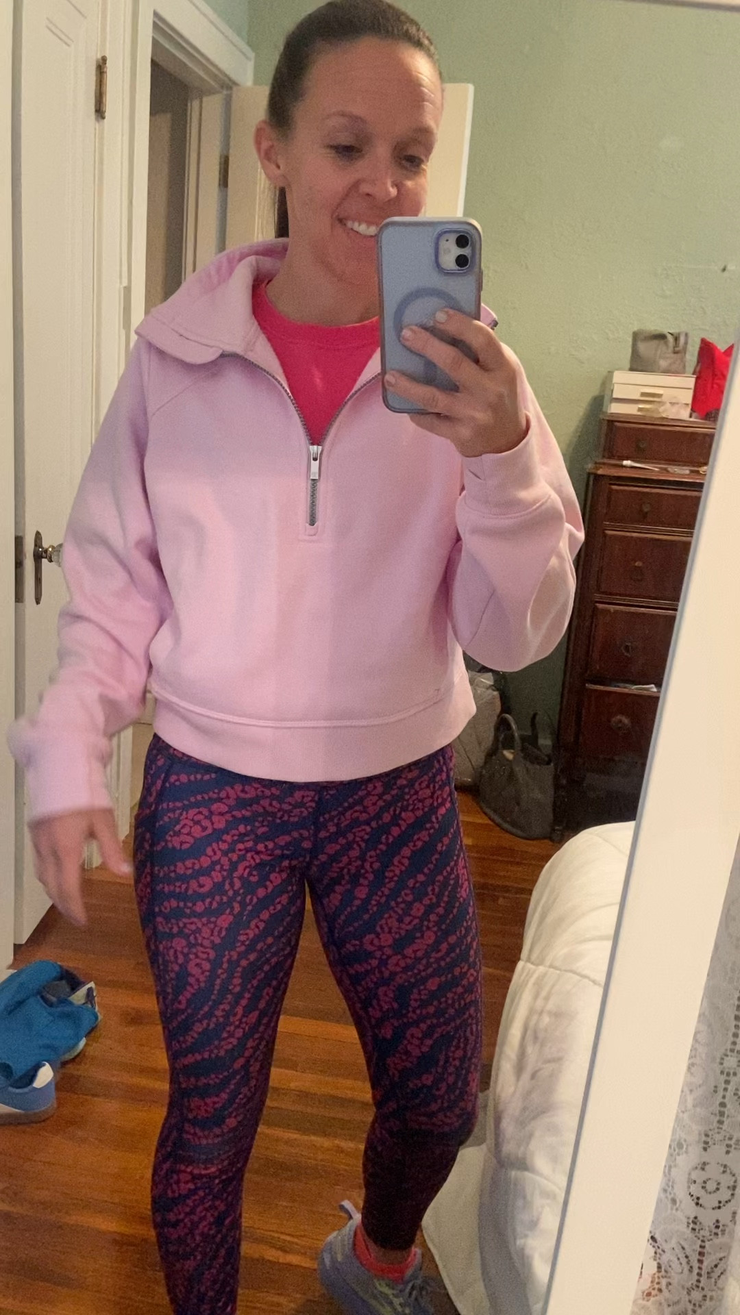 Cropped pullover - wearing a S, liked this sizing over the XS; definitely cozy; a nice lookalike for a pricier athletic brand. There’s also a coordinating girls version and I tagged that as well.  I also tagged a longer version, too.  


#giftforher #designerdupe #target #targetstyle #athleisure #sweatshirt #pullover #croppedhoodie #teengirl #under25 #budgetfriendly #LTKActive #LTKFitness #LTKU #LTKOver40 #LTKShoeCrush #brooks #runningshoes 




#LTKFindsUnder50 #LTKStyleTip #LTKWatchNow