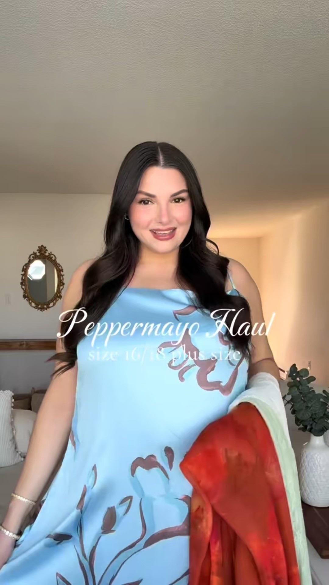 peppermayo plus size haul 🩵 wearing a size 16/18 #peppermayo #plussizehaul #summerdresses 

#LTKplussize #LTKcurves #LTKcanada