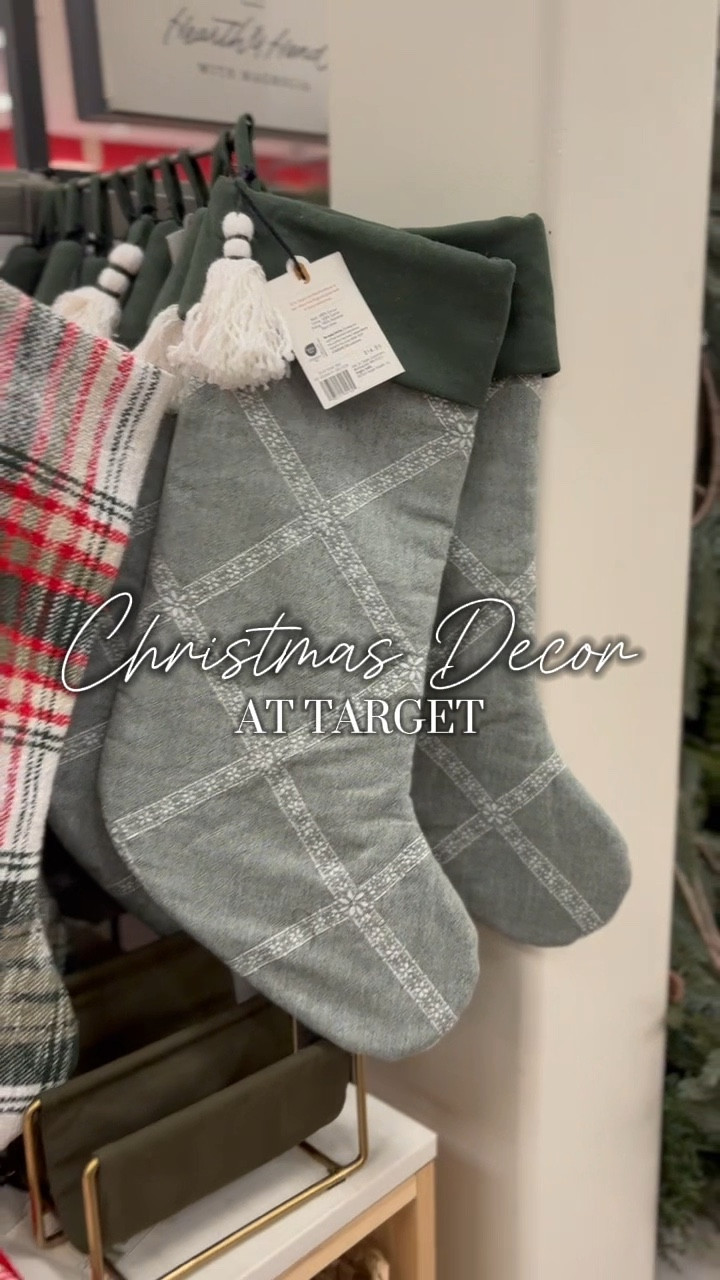 Christmas Decor At Target That I’m Loving 😍🎄 Everything shown is under $20 and all of the stockings are only $14❤️

#LTKSeasonal #LTKHome #LTKHoliday