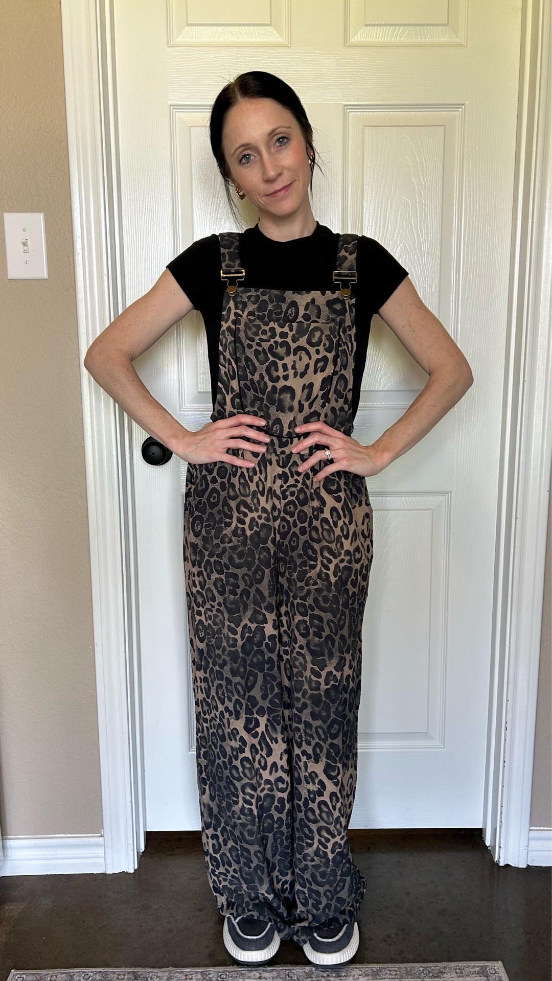 Cheetah overalls!! 

#LTKootd #LTKmomlife #LTKgrwm