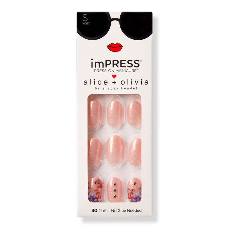 Fleur imPRESS x Alice + Olivia Press-on Manicure | Ulta