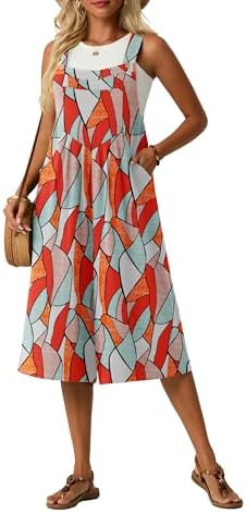 Rompers for Women Summer Casual Jumpers Boho Short Bib Jumpsuits Overalls with Pockets Beach Vaca... | Amazon (US)