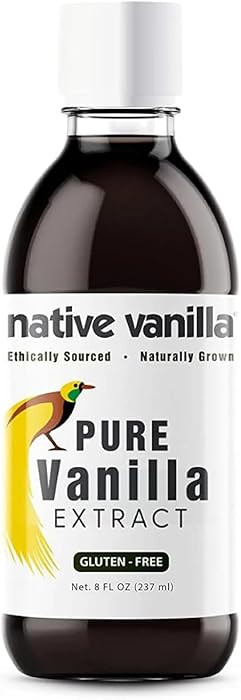 8 oz Pure Vanilla Extract - 100% Real Vanilla Extract - For Cooking, Drinks & Desserts - 100% Veg... | Amazon (US)