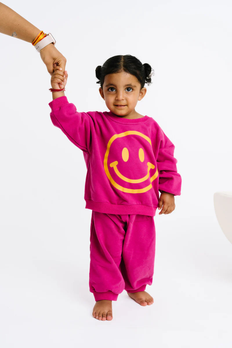 Berry Pop Happy Sweatsuit | Little One Shop Co