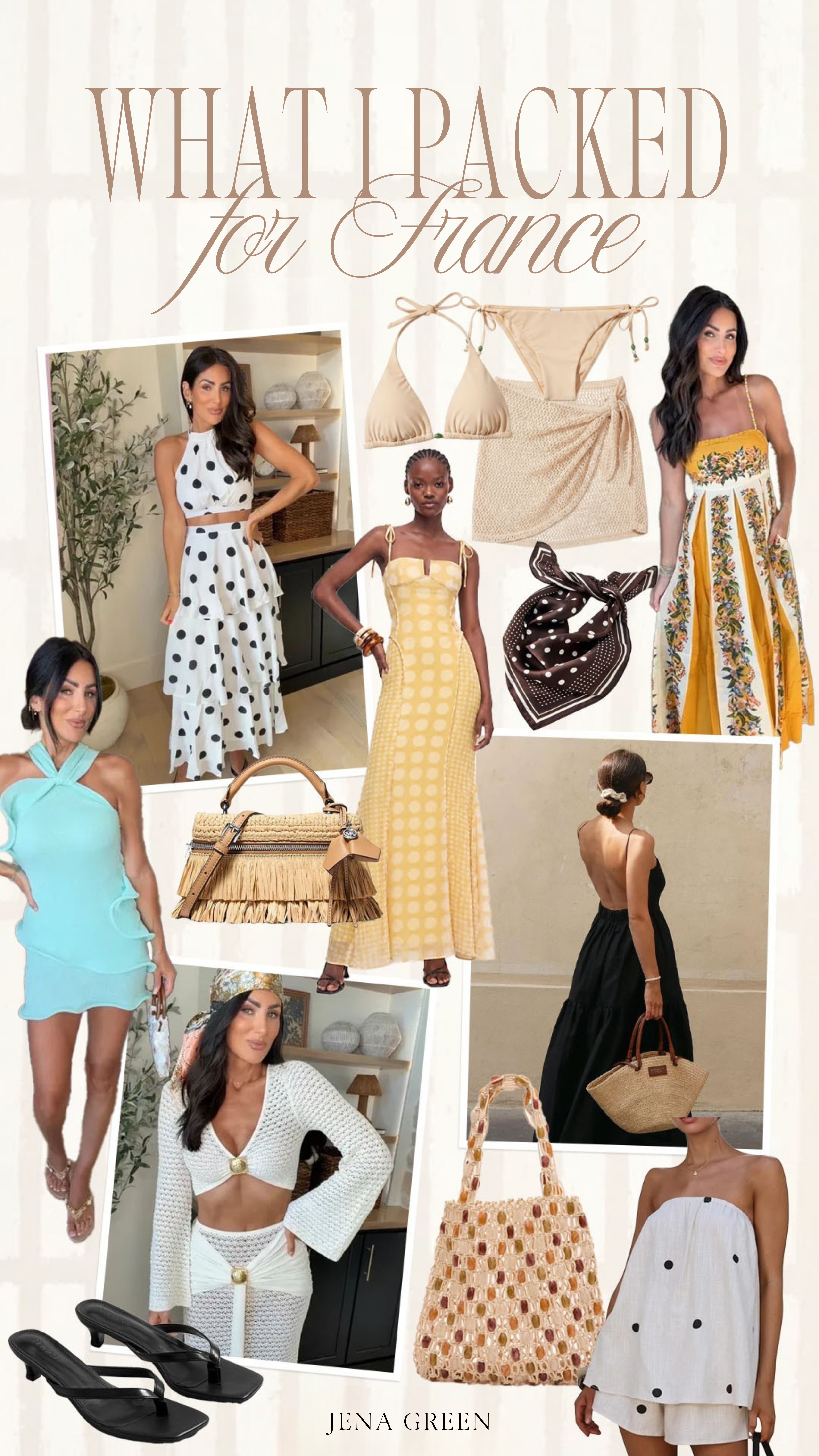 I packed more clothes than I could possibly ever wear in a week, but hey a girl likes to have options! Part 1 of what I packed which will probably be a 3 part series lol. So many cute things in all price ranges! European Vacation | South of France Outfits | Europe Outfits | France Outfits 

 #LTKootd #LTKSeasonal