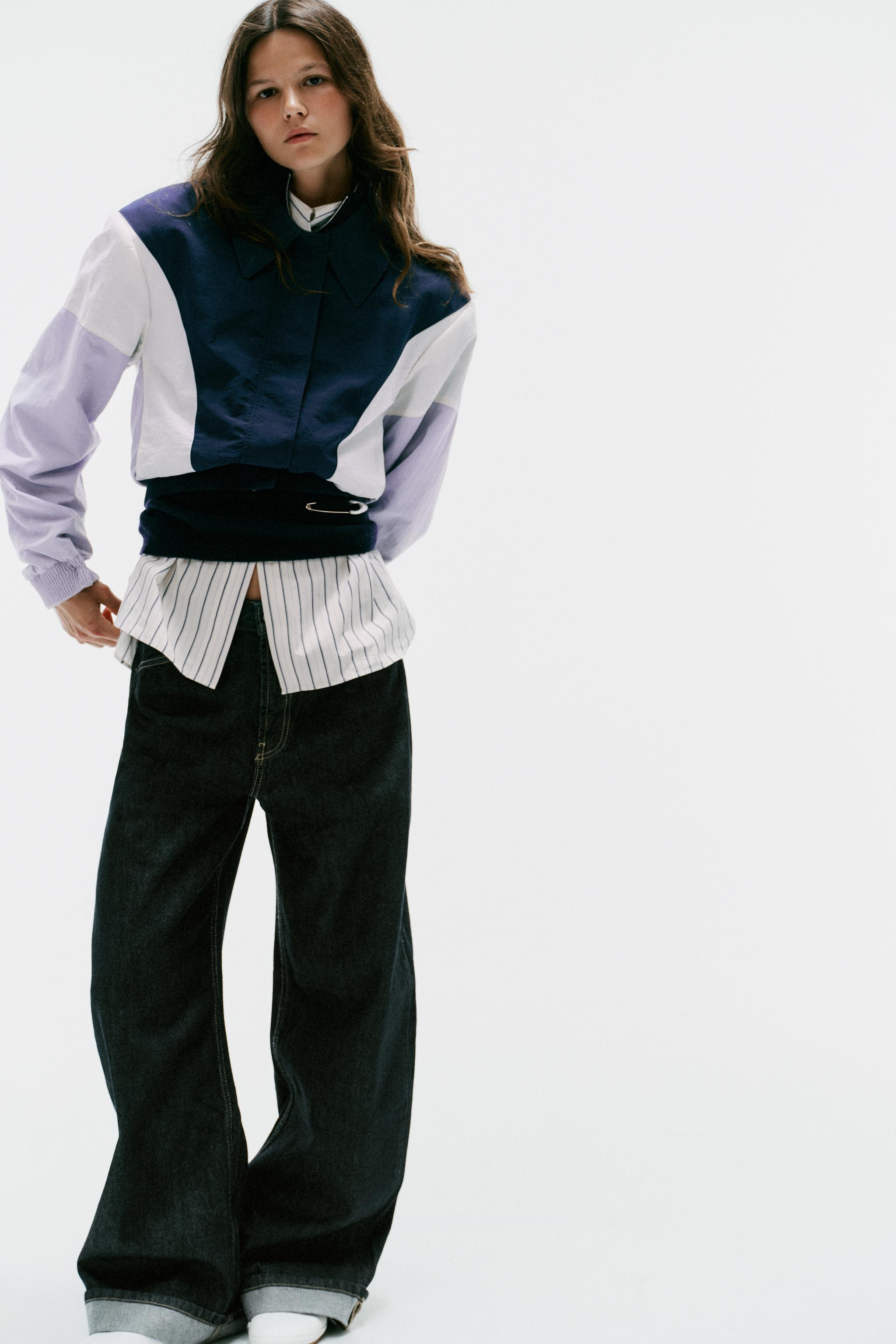CONTRAST BOMBER JACKET | Zara US