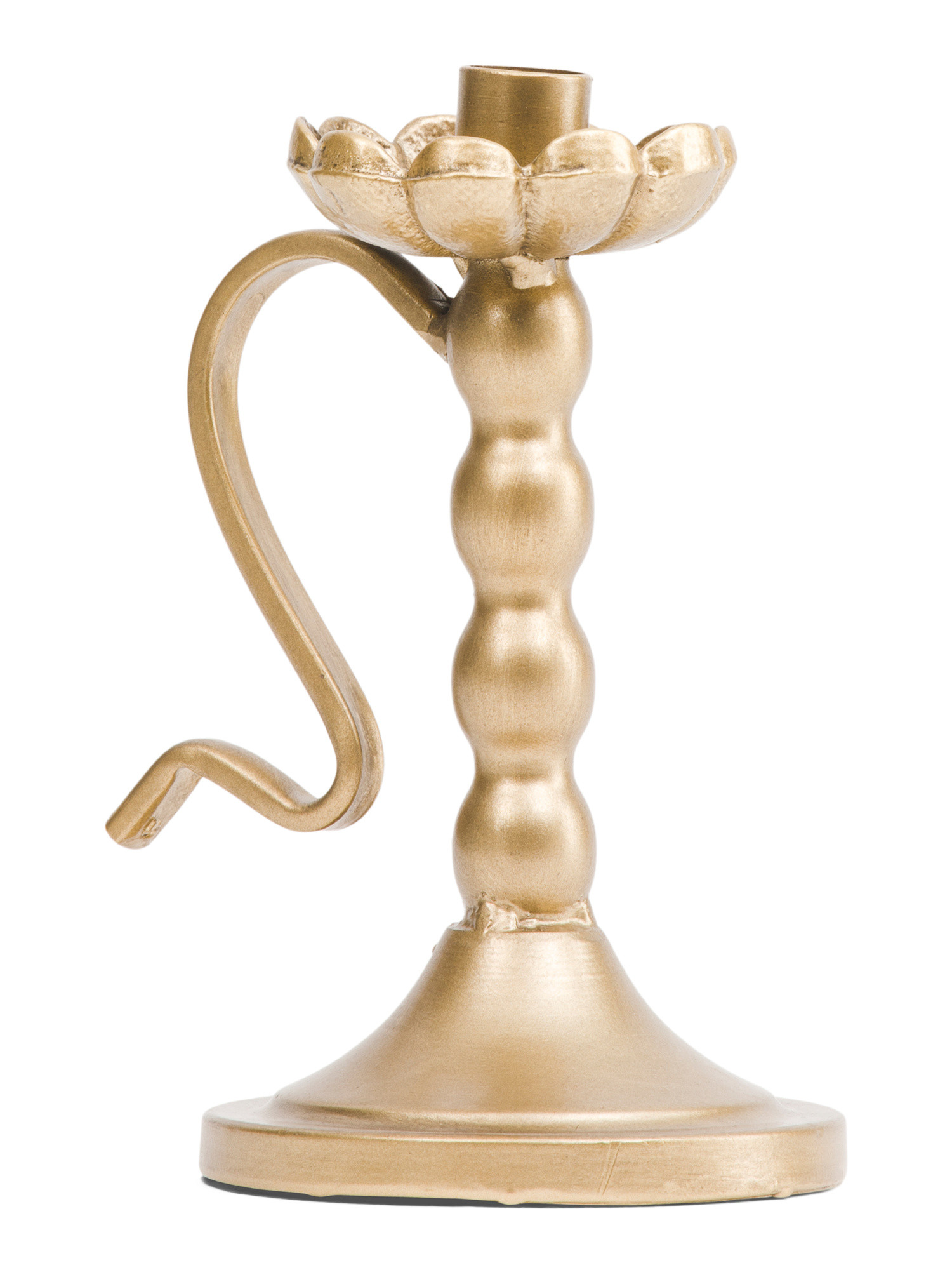 5x4x7 Iron Decorative Candle Holder With Handle | TJ Maxx