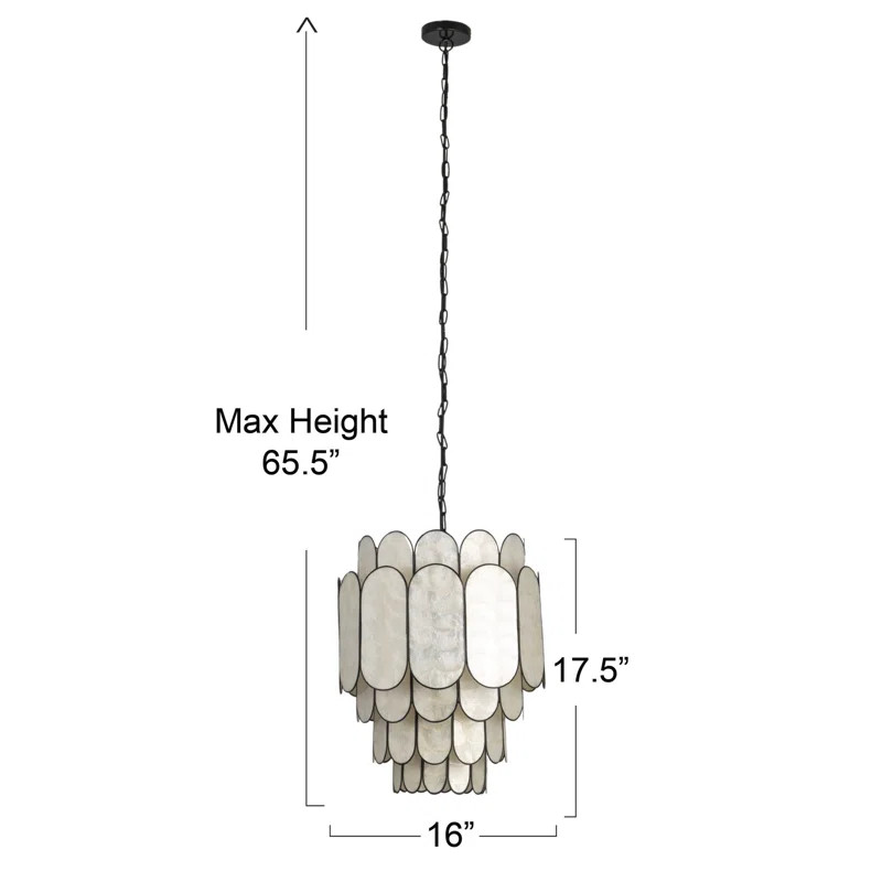 Abbington 2 - Light Tiered Chandelier | Wayfair North America