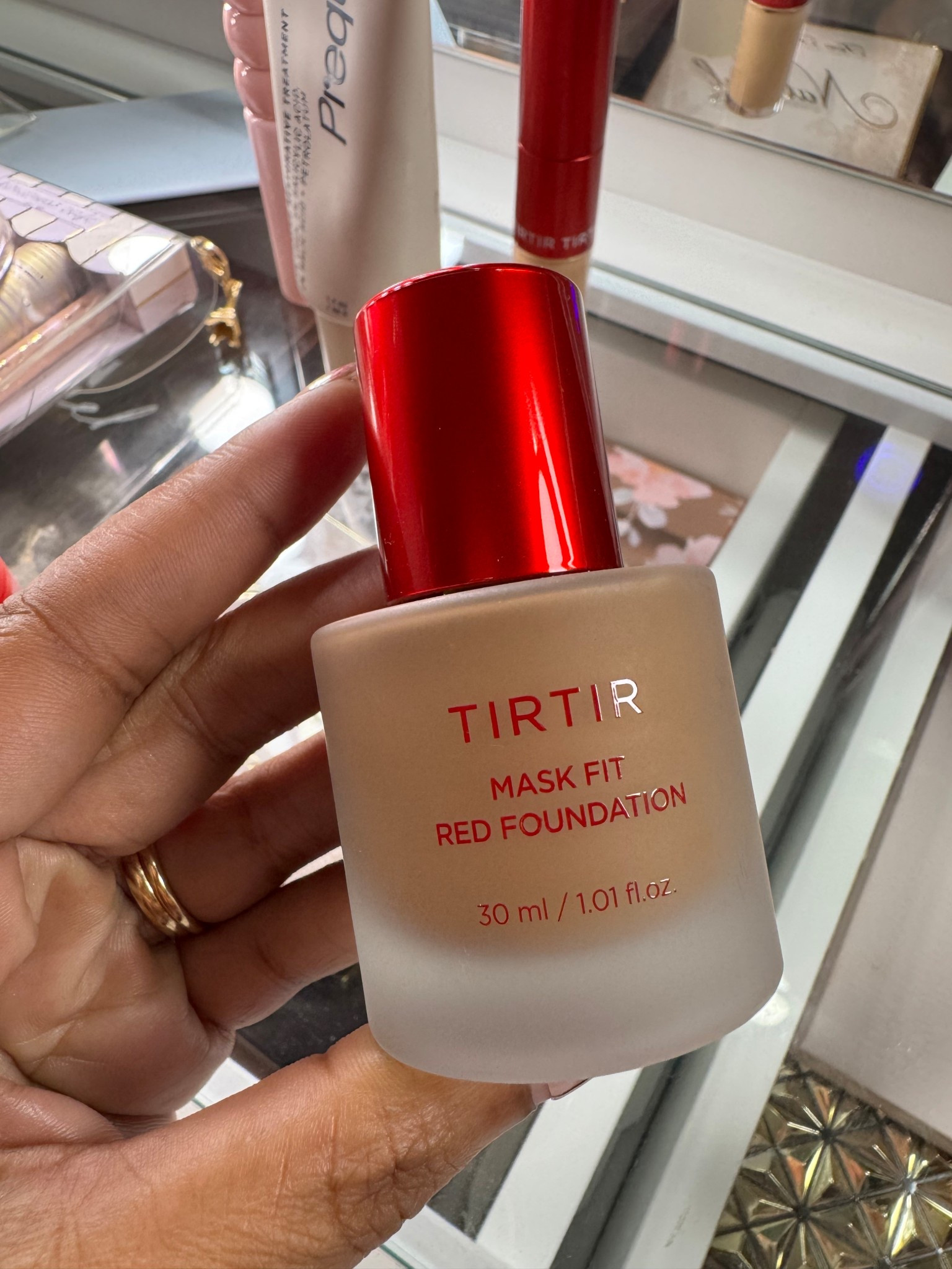 I’ve been giving this Tir Tir foundation a try and I like it. I’m in shade 37 N peanut gives glowy lightweight coverage 

#LTKBeauty