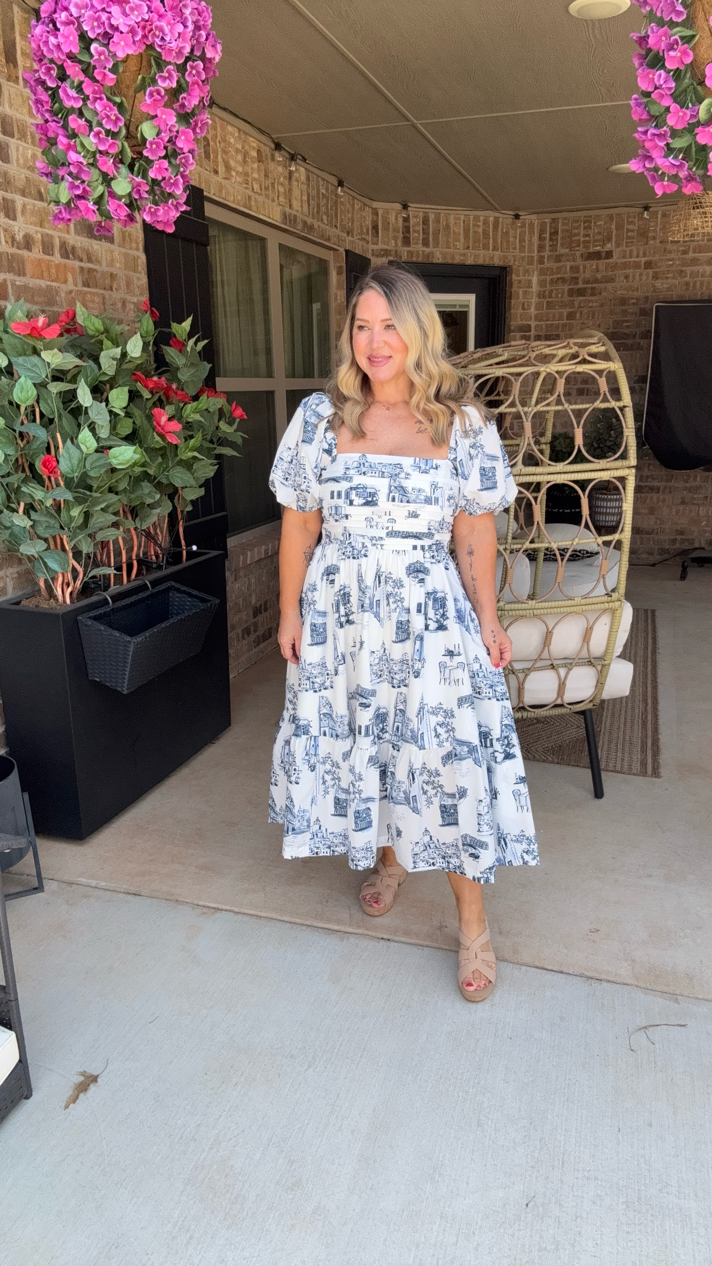 Everything is 25% off right now! 

Wearing a large petite in everything except the red floral dress is a large regular. 
Shoes are tts 

#LTKStyleTip #LTKOver40 #LTKMidsize