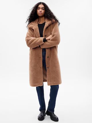 Long Sherpa Coat | Gap (US)