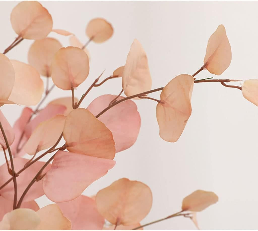 TOMYEUS Artificial Flower Eucalyptus Artificial Flowers Dried Flowers Fake Plants Standing Flower... | Amazon (US)