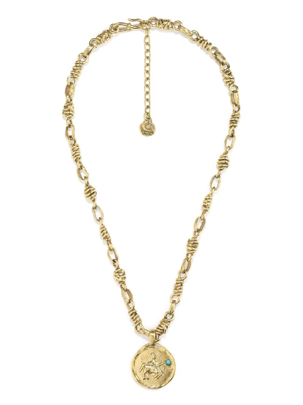Goossens Talisman Sagittarius Medal Necklace - Farfetch | Farfetch Global