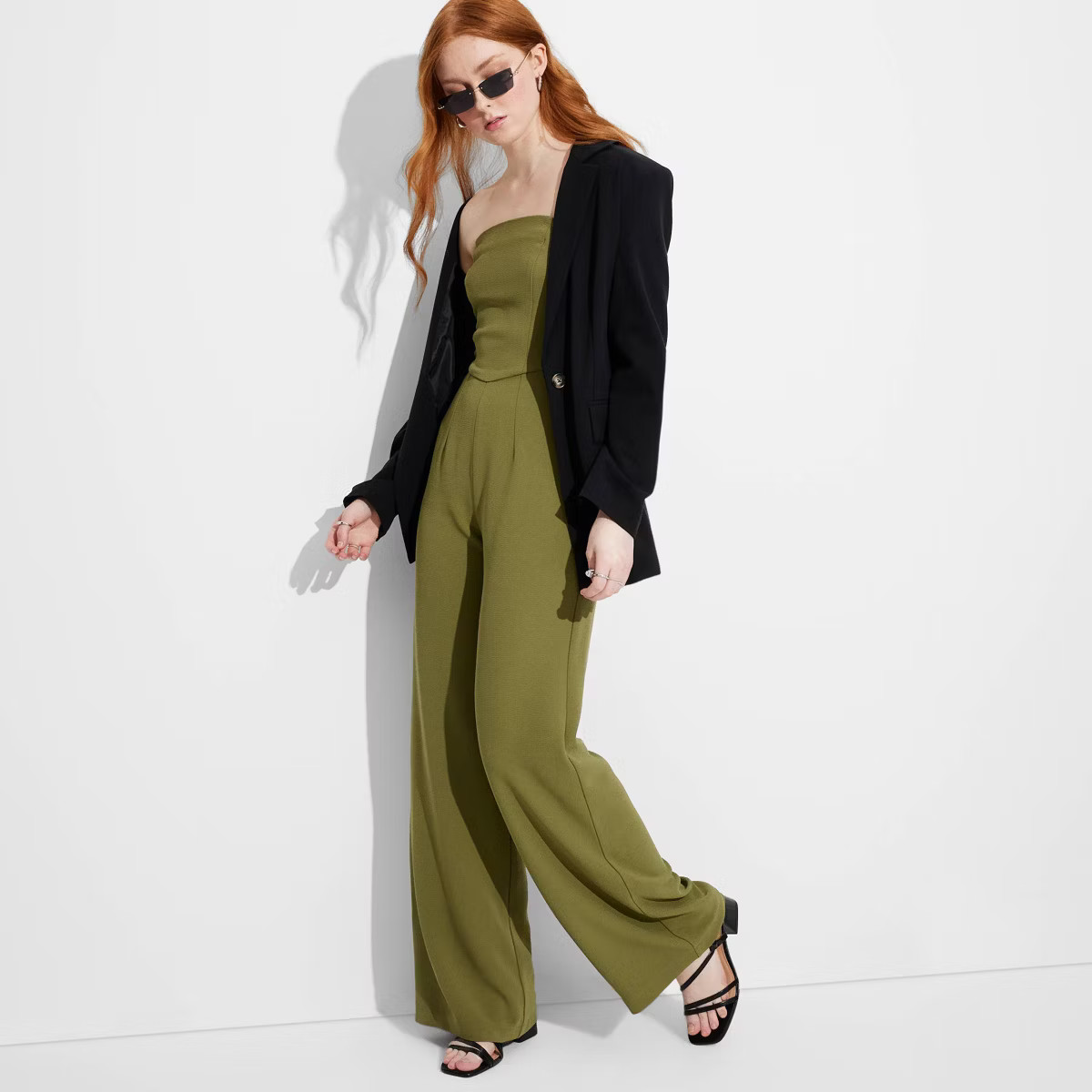 Women's Wide Leg Tube Jumpsuit - Wild Fable™ | Target