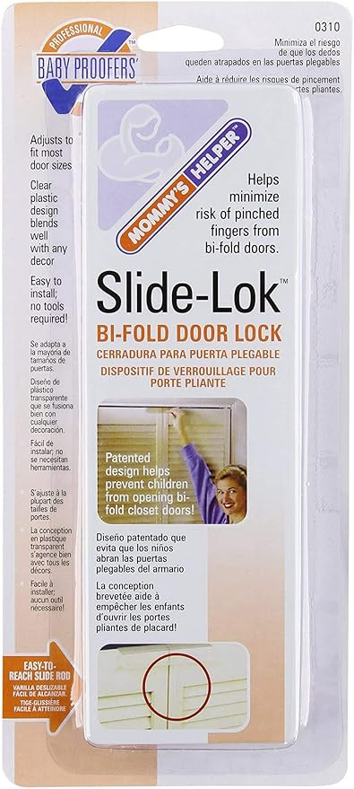 Mommy's Helper Slide-Lok Bi-Fold Door Lock | Amazon (US)