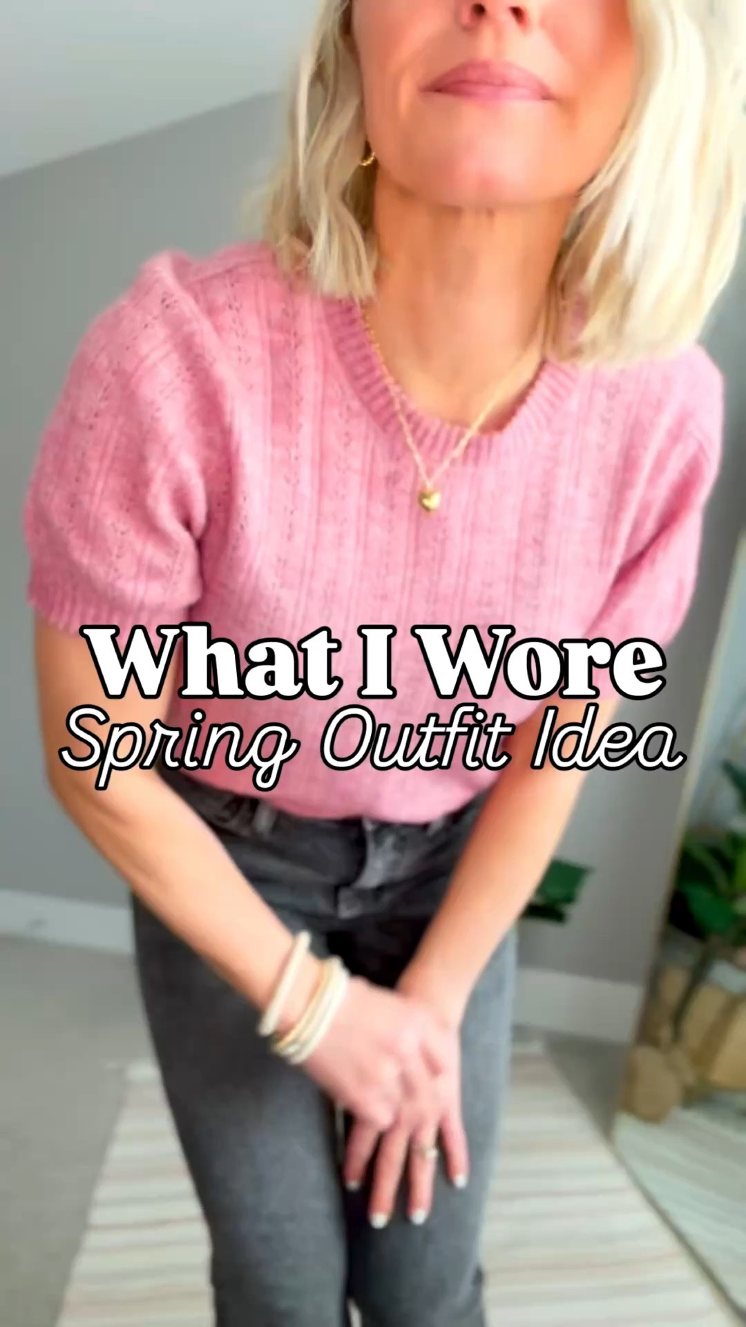 What I wore today! An elevated casual spring outfit! 🌸
Top- small
Jeans- 25/26"

#LTKOver40 #LTKootd #LTKPetite