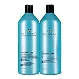 Pureology Strength Cure Strengthening Shampoo & Conditioner Bundle | For Damaged, Color Treated Hair | Amazon (US)