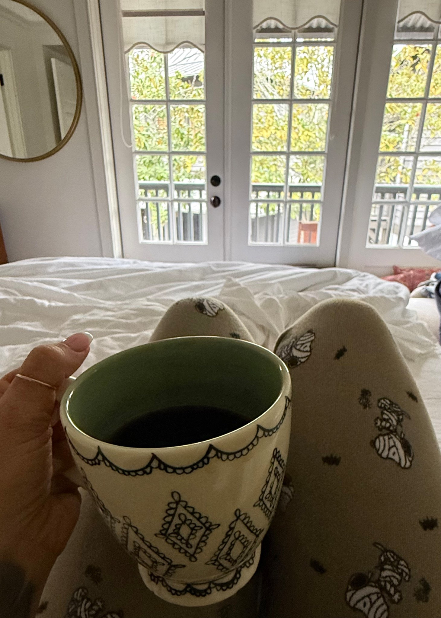 Wearing small in Jammie’s 

#halloweenpj #audreyuhler #aerie 

#LTKSeasonal #LTKHalloween