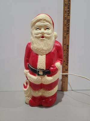Vintage Tabletop Santa Blow Mold | eBay US