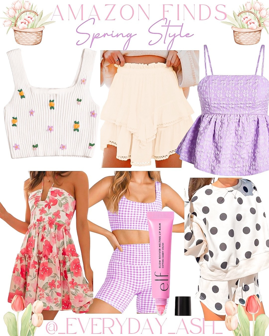 Amazon // spring styles 🌷💜

Amazon fashion, yellow skirt, spring fashion, purple top, spring dress, purple gingham active set, polka dot two piece lounge set 

#LTKgrwm #LTKootd #LTKSeasonal