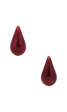 Luv AJ The Lucite Gia Earrings in Red from Revolve.com | Revolve Clothing (Global)