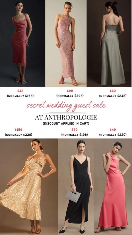 Have an upcoming event or wedding? Grab one of these @anthropologie beauties now instead of paying full price! Discount applied in cart. It’s the bow dress for me. 😍 #AnthroPartner

#LTKwedding #LTKCyberWeek #LTKsalealert