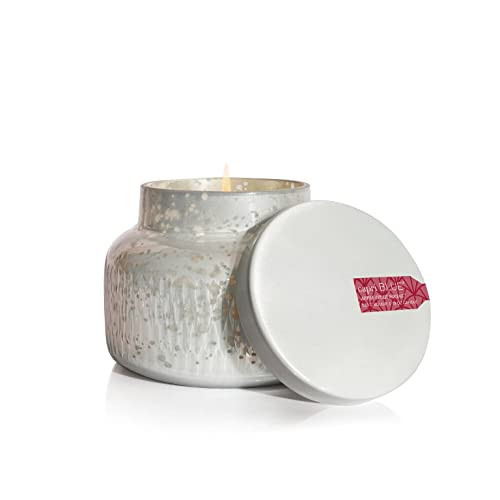 Capri Blue Holiday Mercury Jar Candle - Luxury Scented Candles for Home Decor - Long Lasting Soy Wax Blend- Decorative Jar for Holidays - Signature (Apple Cider Social, 19 oz) | Amazon (US)