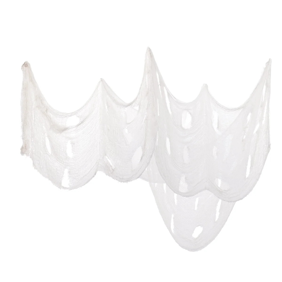 Vosarea 3PCS Haunted House Creepy Cloth Decoration Gauze for Halloween Decor 0.76x1.83m (White) -... | Walmart (US)