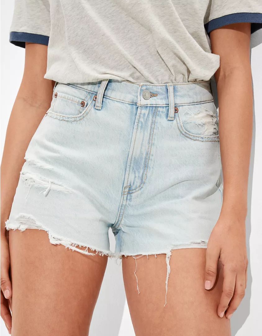 AE Highest Waist Denim '90s Boyfriend Short | American Eagle Outfitters (US & CA)