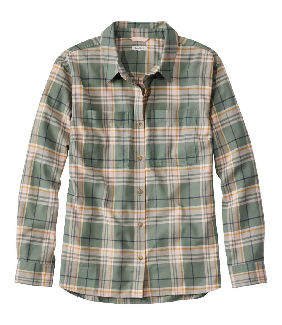 Women's Whisperweight Flannel Shirt, Button-Down | Shirts & Button-Downs at L.L.Bean | L.L. Bean
